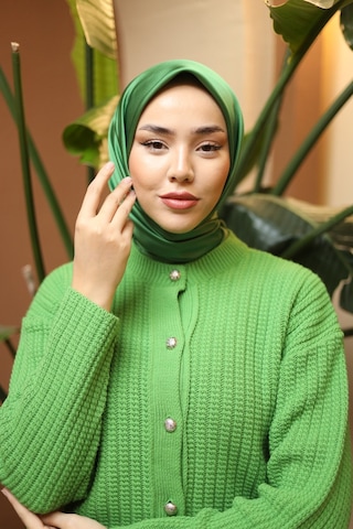 Silk Home Düz Micro Saten Eşarp 28011-14 Siyah