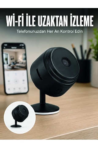 A9 Kablosuz Mini Ip Kamera Wi-fi Destekli Uzaktan İzleme Özellikli Hd Güvenlik Kamerası