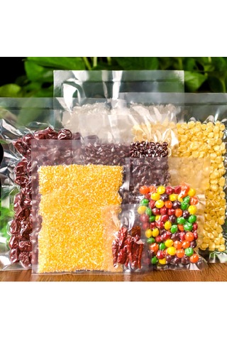 15x20 Cm Endüstriyel Tip 5 Kg 1050 Adet 80 Mikron Gıda Vakum Şarküteri Bakliyat Peynir Poşeti Torbası