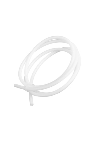 Koodmax 3d Yazıcı Printer Ptfe Teflon Boru 2x3mm 1.75mm - Beyaz - 1 Metre