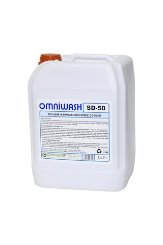 Omniwash Sd-50 Bulaşık Makinesi Sıvı Kireç Çözücü 4 x 5 L