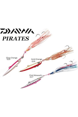 Daiwa Jig Pirates 150Gr. Gold Orange Suni Yem