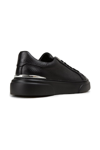 Deery Kadın Hakiki Deri Siyah Sneaker Ayakkabı - 00502zsyhe03