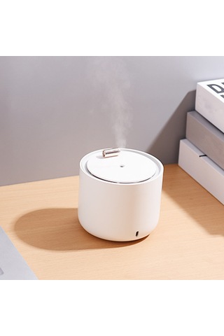 Kosona Beyaz Usb Şarjlı 400ml Ev Ofis Masaüstü Nemlendirici, Otomatik Kapanma, Düşük Gürültü Ve Renkli Işık Özellikli