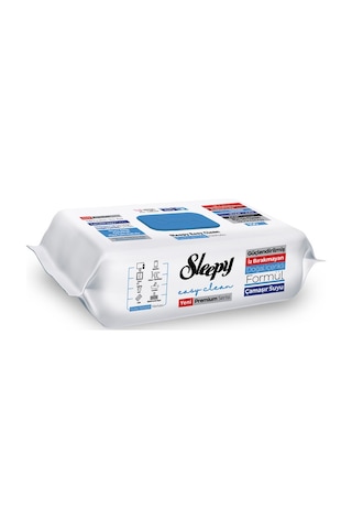 Sleepy Easy Clean Premium Çamaşır Suyu Katkılı Yüzey Temizlik Havlusu Mendili 100 Yaprak 