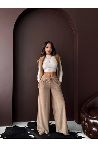 Verymoda Fitilikadife Pantolon F1996 Vizon