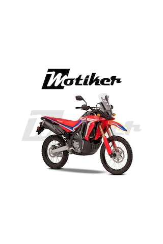 Honda Crf 250 Rally Ön Çamurluk Tasarımı Sticker Etiket Modeli