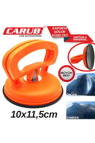 Carub Kaporta Göçük Düzeltici Vantuz 10x11,5 Cm Vantuzlu Üniversal, Tek Vantuz