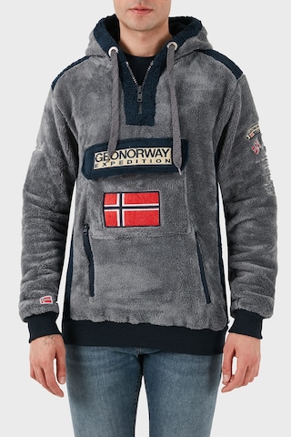 Norway Geographical Erkek Sweat Gymclasssherco Koyu Gri Koyu Gri