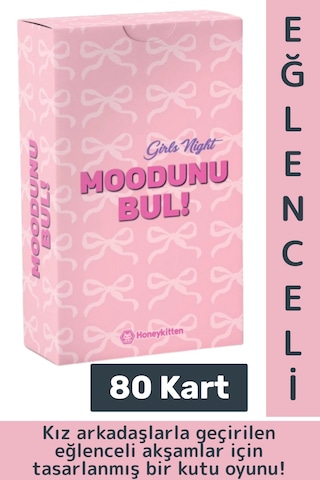 Eğlenceli Genç Yetişkin Arkadaş Yılbaşı Sosyalleşme Moodunu Bul-girls Night Oyun Kartları 80 Kart