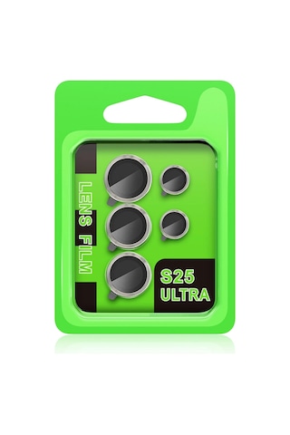 Samsung Samsung Uyumlu Galaxy S25 Ultra Raze Metal Kamera Lens - Natural Grey