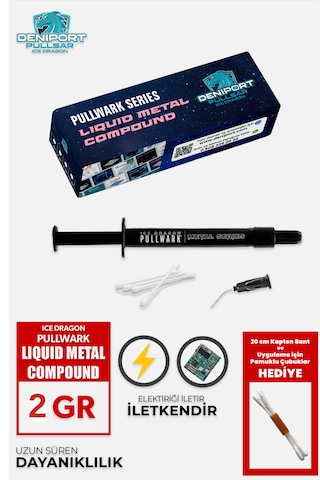 Icedragon Pullwark Metal Series 128w/m-k Likit Metal 2g