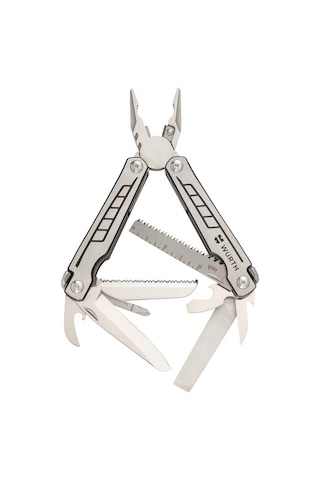 Würth Multi-function Tool Set 2 Parça - Kamp, Outdoor Ve Ev İçin Çok Amaçlı Alet Metal