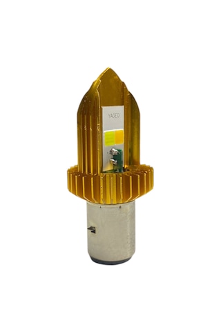 Motosiklet Led Ampül Pro Sarı-beyaz Bosch Tipi Çift Duy-arr2556 Beyaz + Sarı