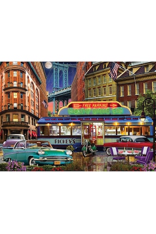 Ks Games Rickeys Diner 1500 Parça Puzzle