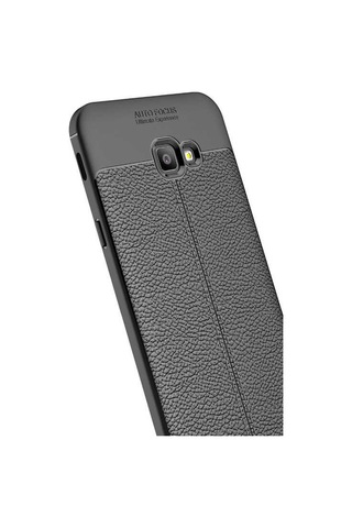 Samsung Uyumlu Galaxy J4 Plus Kılıf Zore Niss Silikon Kapak Siyah