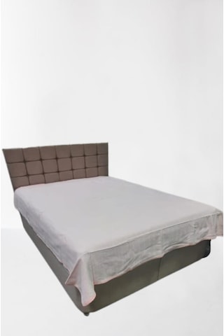 Pike Yazlık Zmrt Somon Çift Dolgun Malzeme V Çizgili Desen Pamukl (410076864) Pembe - Beyaz