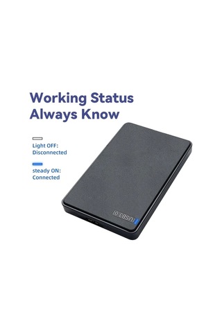 Boatshop1 1 Adet Yüksek Hızlı 160gb Taşınabilir Harici Sabit Disk Usb 3.0 Ntfs Uyumlu Kompakt Hafif