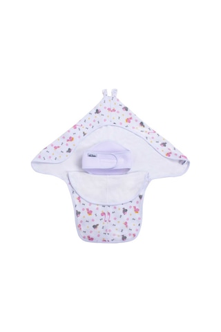 Sevi Bebe 558 Interlok Bel Koruyuculu Kundak Pembe