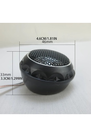 Xuweiwei 2 Adet Araç Yüksek Frekans Hoparlör Yükseltme Ts-t280 Baş Subwoofer Yüksek Frekans Hoparlörü