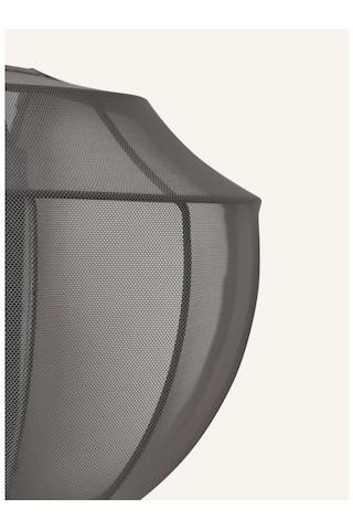 Beau Duvar Apliği, Örgü Abajur, E14 Duy, 25w, 22 Cm Gri