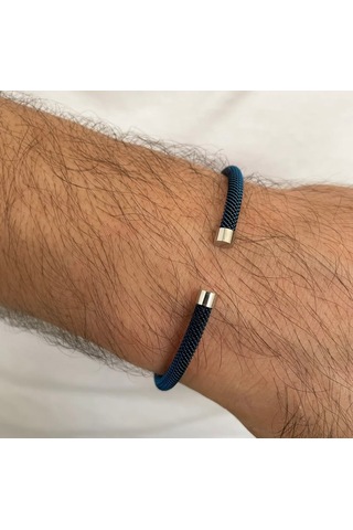 Mavi Çelik Bileklik