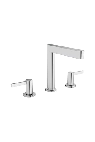 Hansgrohe Finoris 3 Delikli Lavabo Bataryası 160 Krom - 76034000 Gri