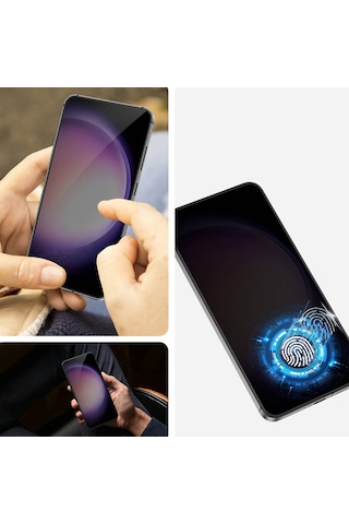 Galaxy Uyumlu S25 Benks Ultra Shield 0.3mm Privacy Hayalet Ekran Koruyucu Uygulama Aparatlı