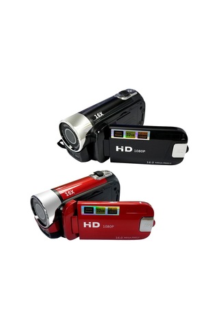 Samdoo D100 Siyah Avrupa Standartlı 16mp Hd Dijital Video Kameralı - Kompakt, Taşınabilir, Kolay Kullanım - Aile Ve Arkadaşlarla Keyifli Anlar Çok Renkli