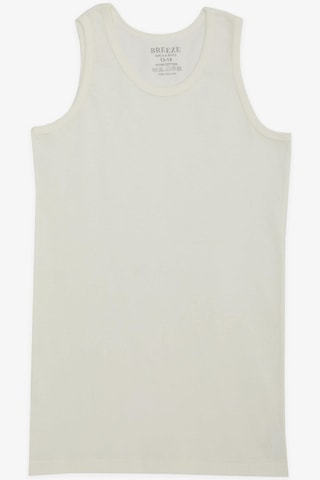Breeze Erkek Çocuk Atlet 1-13 Yaş, Krem-krem Krem