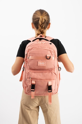 Ventis Qualty Okul Çantası Su Geçirmez Klinkır Kumaş Unisex Sırt Çantası Model 7c 12 Gri