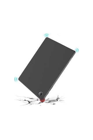 Lenovo M8 Tb-8505f Tb-8505fs Uyumlu Esnek Silikon Tablet Kılıfı + Kalem Ve Kırılmaz Cam Arka Kapak