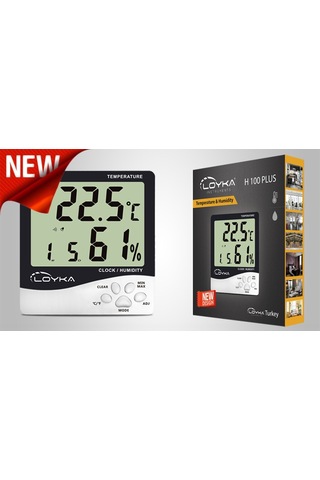 Loyka H100 Plus Sıcaklık ve Nem Ölçer