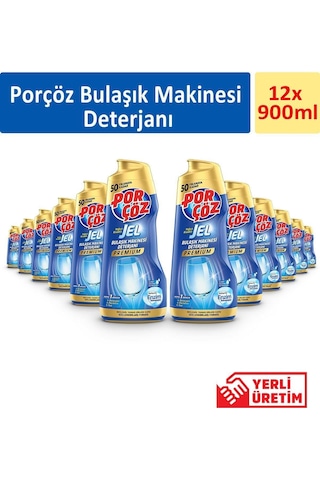 900 Ml Jel Bulaşık Deterjanı Premium X12 Adet