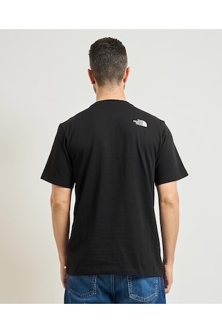 The North Face Mountain Line Erkek Siyah Tişört Nf0a8guxjk31