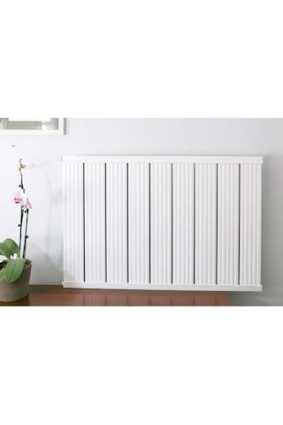 Alüminyum Panel Radyatör Ekol 600 X 600 Ral 9010 Kırık Beyaz