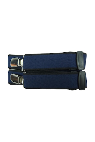 Lacivert Pantolon Askısı Dört Klipsli Lacivert