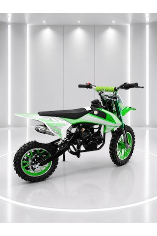 Sfm Mini Cros 49cc Çocuk Cross Motosikleti Yeşil