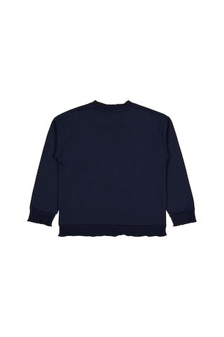Civil Girls Best Vibes Nakışlı 6-9 Yaş Sweatshirt Lacivert