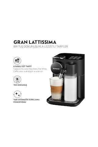 Nespresso Gran Lattissima F531 Kapsüllü Kahve Makinesi