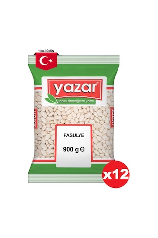 Yazar Kuru Fasulye 12 x 900 G