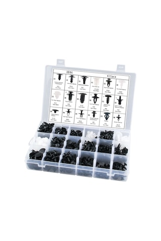 Cbtx 415 Adet Araba Tutucu Klips Çeşitleri Araba Paneli Trim Plastik Bağlantı Elemanları Perçin Klips Seti