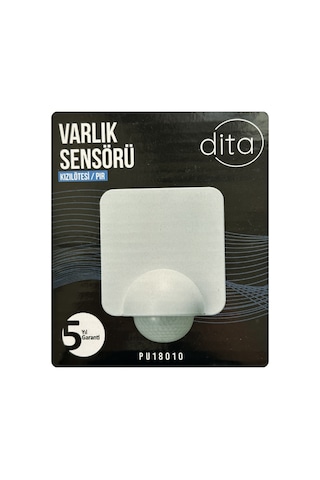 Dita Pu18010 Kızılötesi / Pır Duvar Tipi 180 Varlık Sensörü