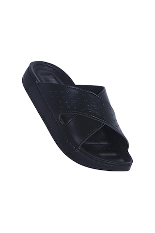 Apella 485-10 Pump Siyah Kadın Düz Terlik