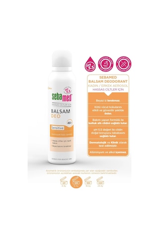 Sebamed Deodorant Aerosol 150 Ml Balsam - Sensitive/hassas 36979305
