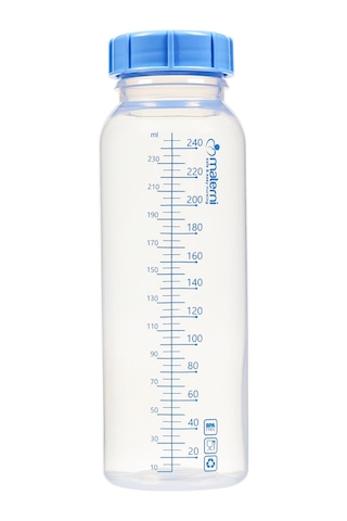 Materni 240 Ml Üretimden Temiz Çift Kapaklı Biberon