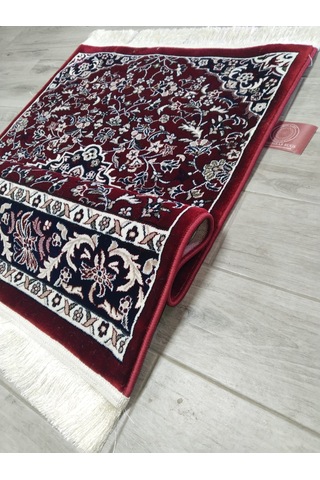 001 8mm Medine-i Münevvere Model Dokuma Seccade Bordo