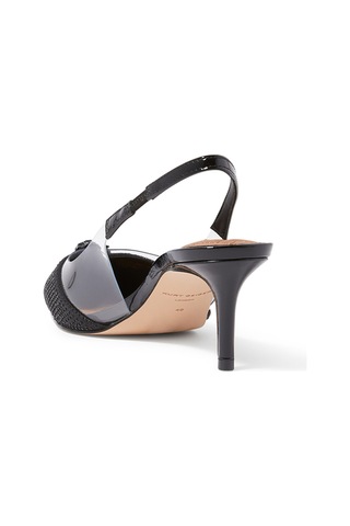 Kurt Geiger Şık Ve Rahat 65 Cm Topuklu Slingback Ayakkabı Siyah