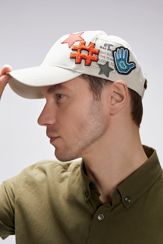 Bad Bear Patch Bej Şapka Bej