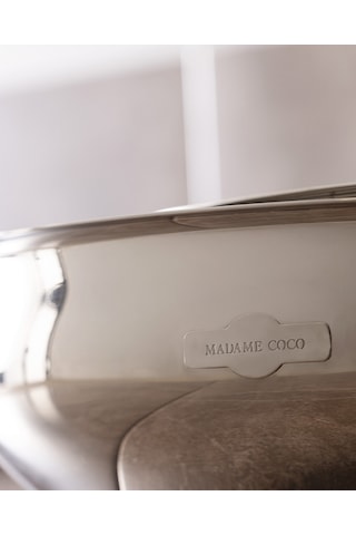 Madame Coco Vera Kısa Tencere - Çelik - 26 Cm Çok Renkli